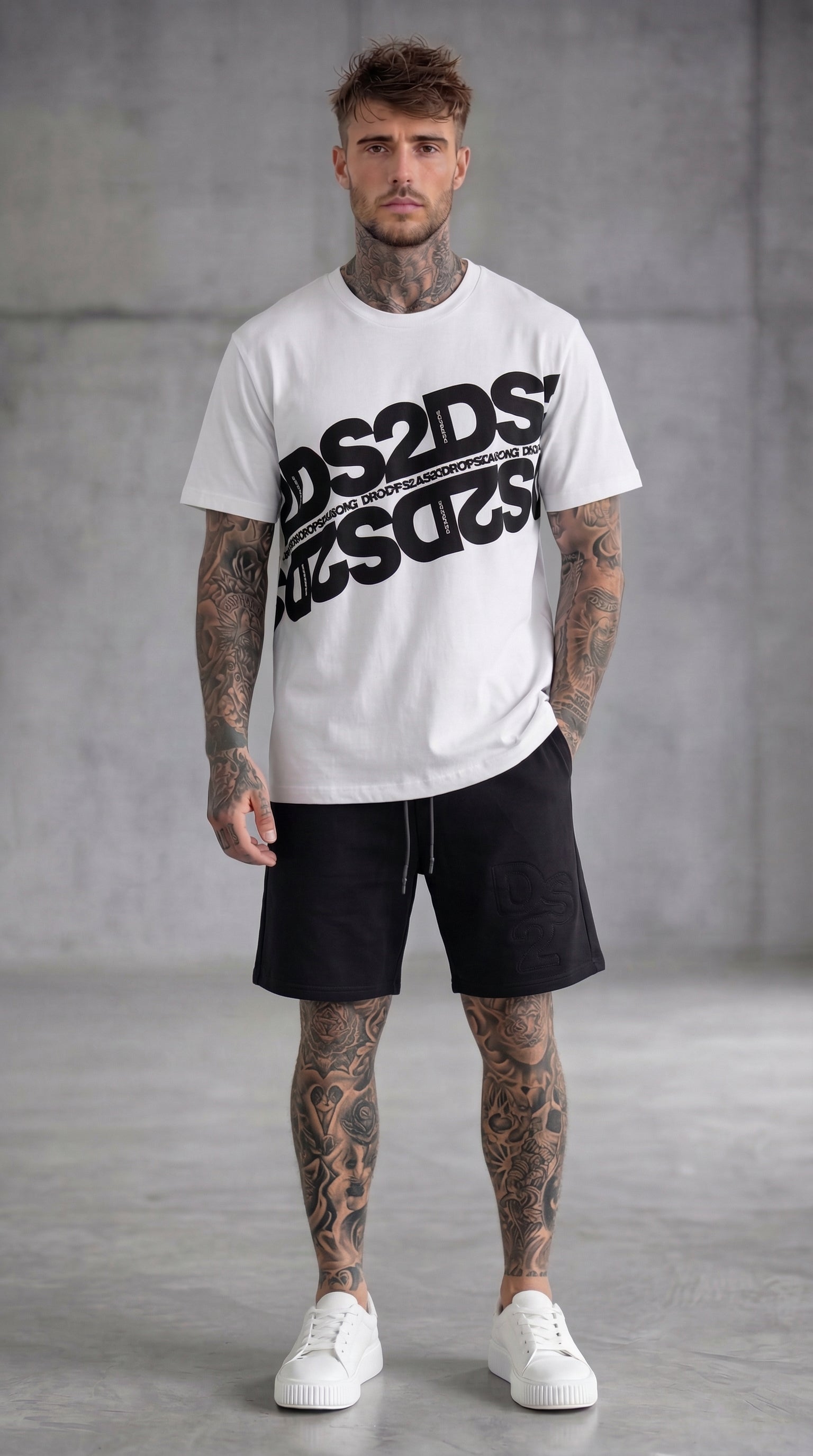 T-SHIRT STAMPA BIG PIU' COLORI  -DS2 - ART. SS26257