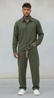 COMPLETO CAMICIONE + PANTALACCIO - HAMEN - ART. MARCUS OUTFIT