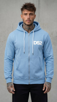 FELPA ZIP CON CAPPUCCIO PIU' COLORI - DS2 - ART. SS26271