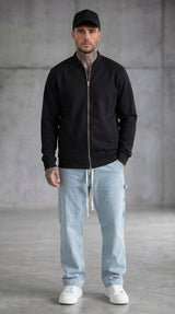 FELPA BOMBER CON ZIP - ONLY&SONS - ART. 22034247 - COL BLACK