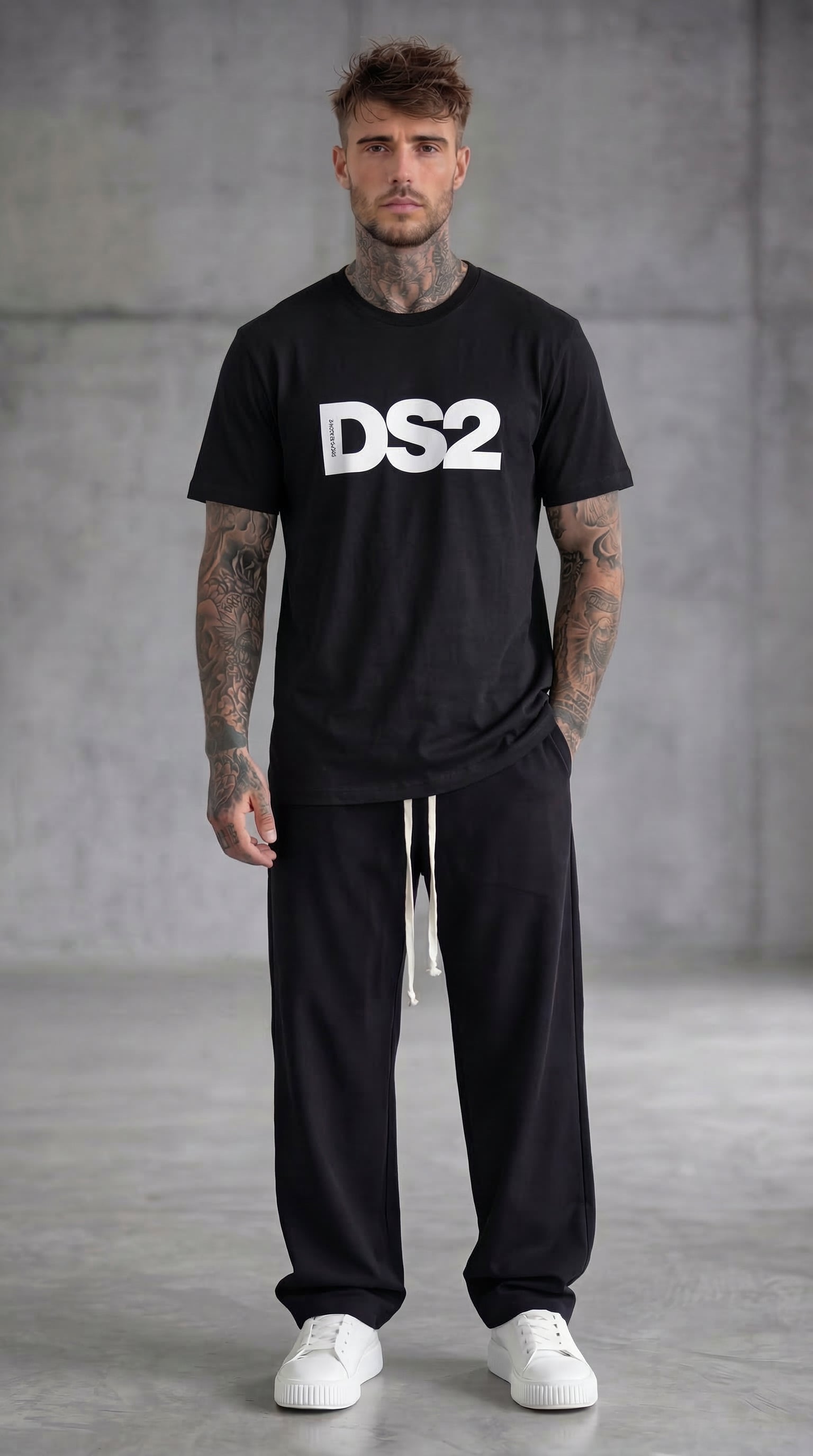 T-SHIRT BASICA LOGO BIG CENTRALE - DS2 - ART. SS26272