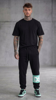 PANTALONE DI TUTA CON INSERTI LOGATI PIU' COLORI  - DS2 - ART.SS26211