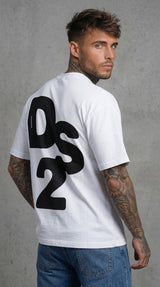 T-SHIRT STAMPA IN STOFFA  PIU' COLORI  -DS2 - ART. SS26229