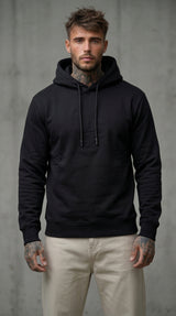 FELPA NERO CON CAPPUCCIO HOODIE - DS2 - ART. SS26231