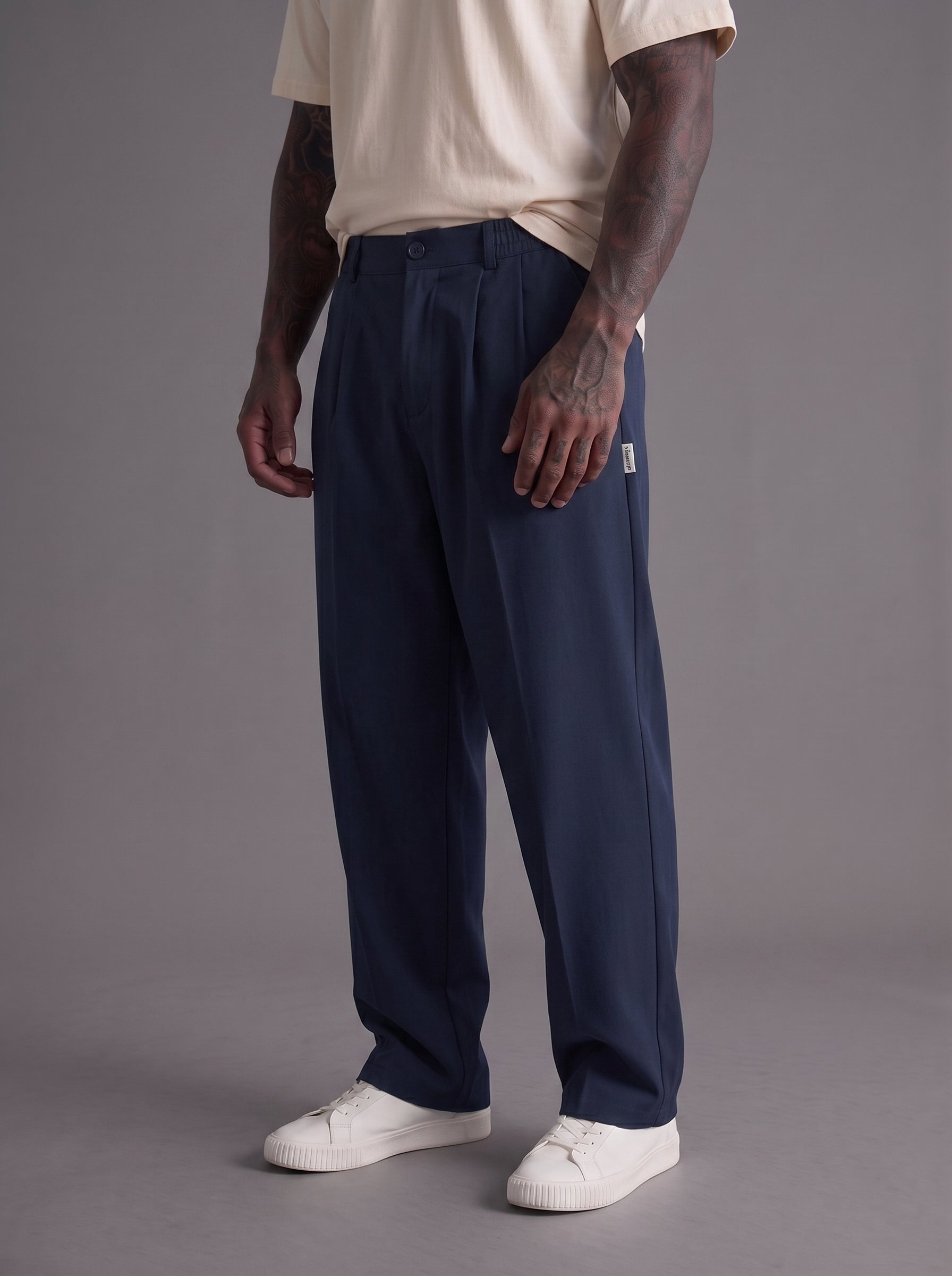 PANTALONE CON ELASTICO IN VITA - NEW JOB BRAND - ART. TREMITY  FW