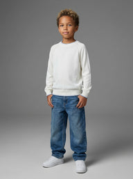 MAGLIONCINO BERNA KIDS GIROCOLLO CUCITURE ESTERNE ART K 240135 128