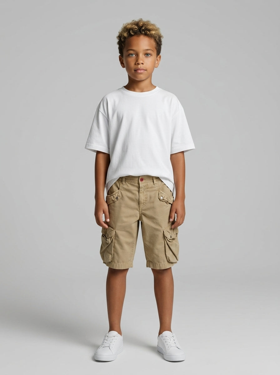 BERMUDA BERNA KIDS BAMBINO TASCONE 3  BEIGE ART 230728