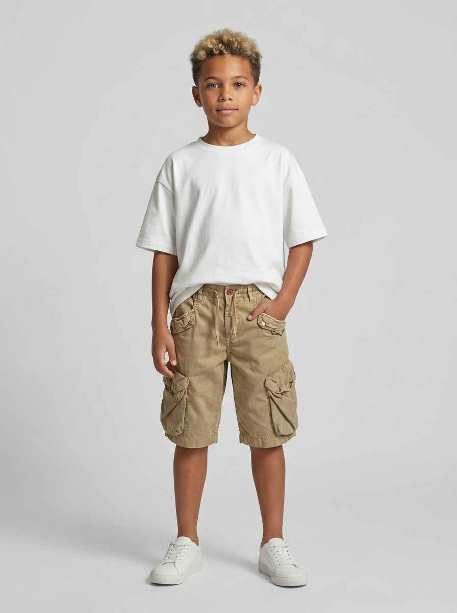 BERMUDA BERNA KIDS BAMBINO TASCONE 3  BEIGE ART 230728
