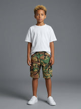 BERMUDA BERNA KIDS BAMBINO CAMO MILITARE K 23071 8