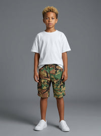 BERMUDA BERNA KIDS BAMBINO CAMO MILITARE K 23071 8