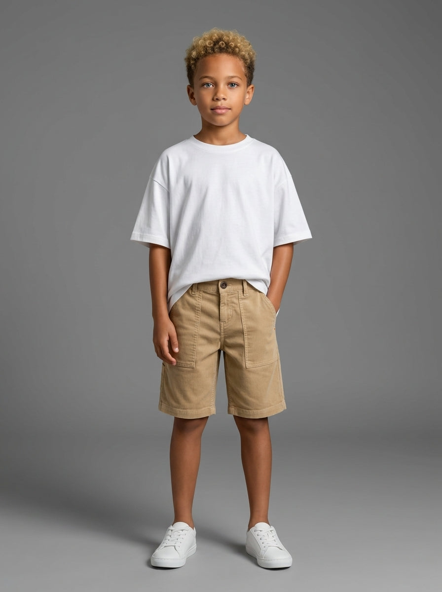 BERMUDA BERNA KIDS WORK BAMBINO BEIGE ART K 240202 245