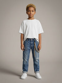 JEANS OVER  BERNA  KIDS BAMBINO DENIM ART 240167 396