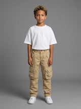PANTALONE BERNA KIDS CARGO  BEIGE K 23073 8