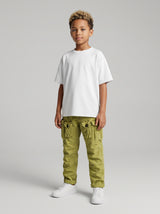 PANTALONE BERNA KIDS CARGO BAMBINO VERDE ACIDO ART  23070 174