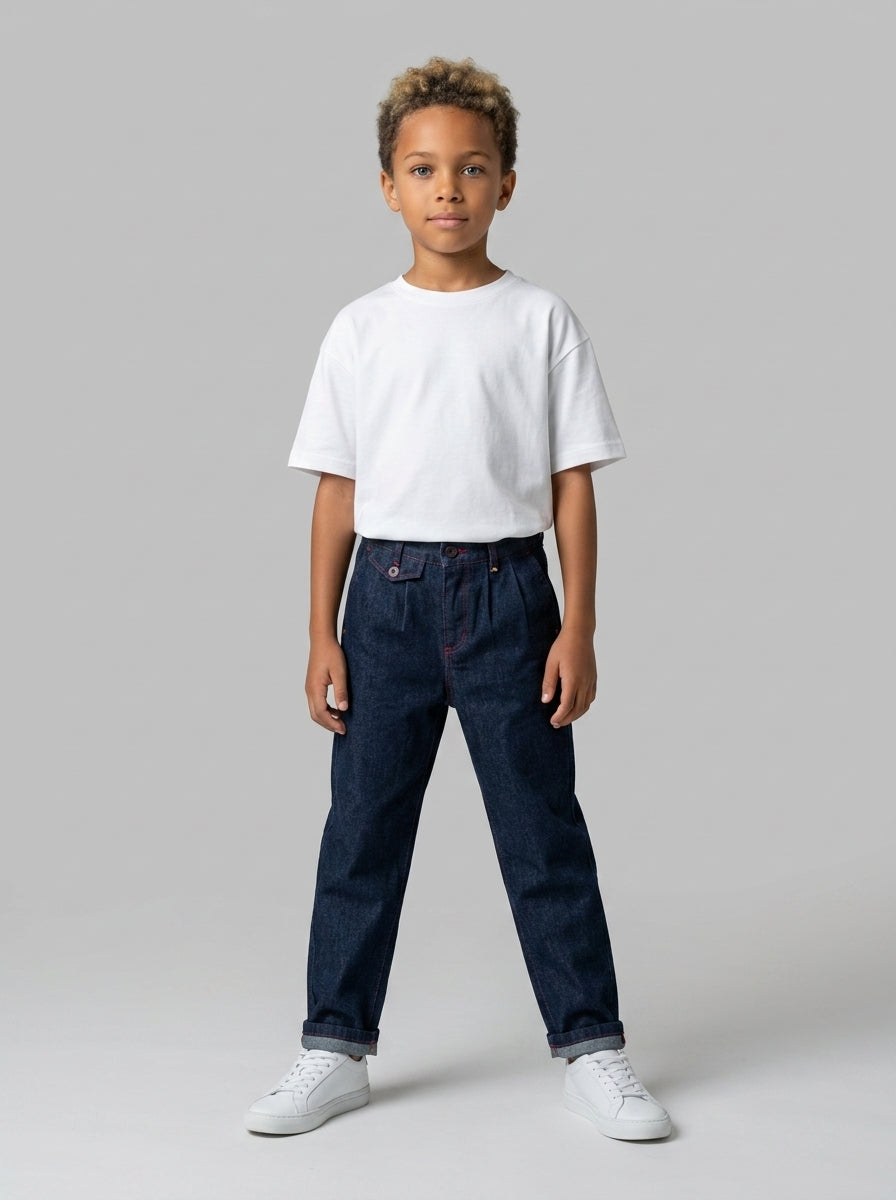 JEANS OVER  BERNA  KIDS BAMBINO DARK BLUE ART 22564 30