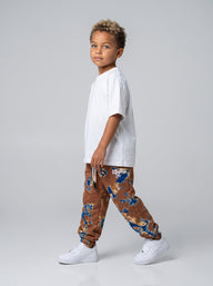 PANTALONE DI TUTA BERNA KIDS BAMBINO TIE DYE ART K 23545 30