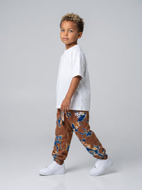 PANTALONE DI TUTA BERNA KIDS BAMBINO TIE DYE ART K 23545 30