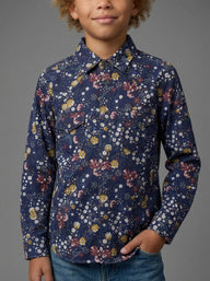 CAMICIA BERNA KIDS FIORI ART K 23576 3