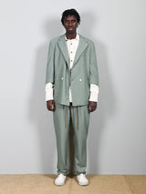 GIACCA BERNA BLAZER DOPPIOPETTO MANICA A 3/4 ART 261372 - 102