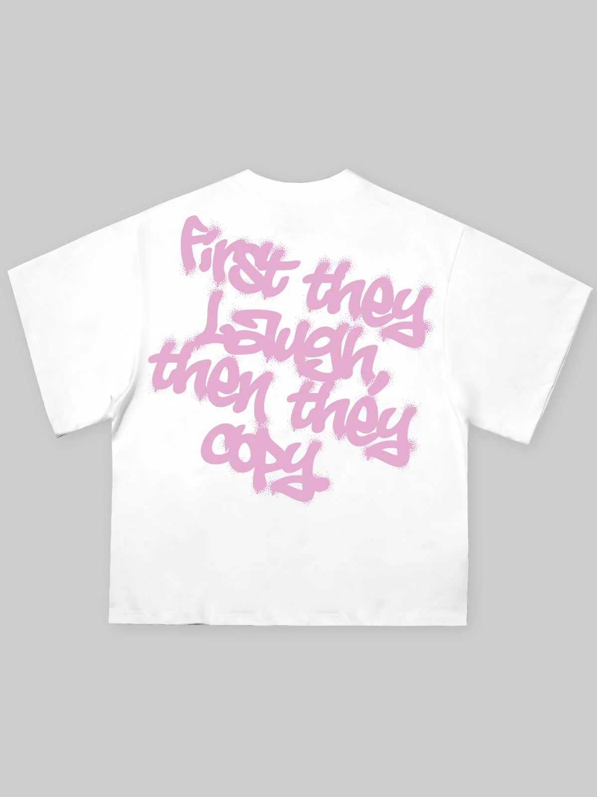 T-SHIRT NOISSEY OVERSIZE BIANCA ART METTALIC SPRAY