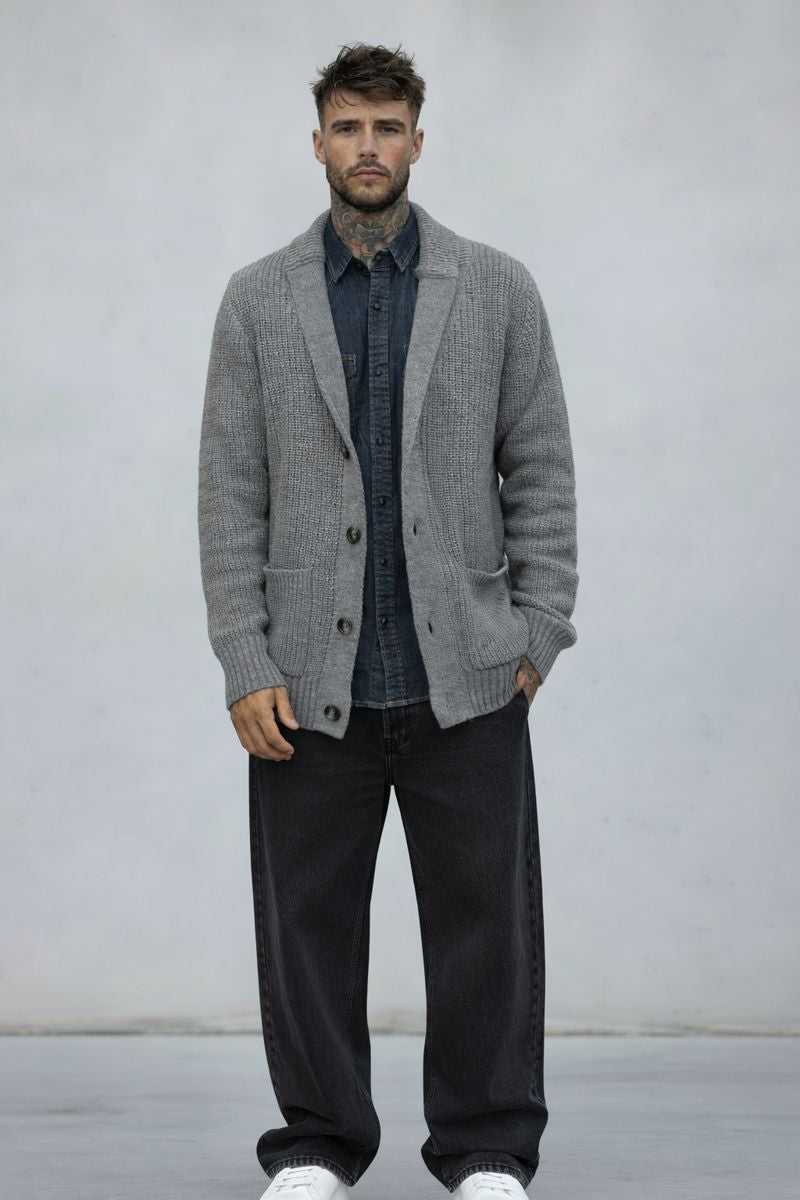 CARDIGAN - BERNA-  *ART. 23300614 - COL. GRIGIO