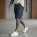 BERMUDA ONLY&SONS DARK BLUE DENIM ART 22037355