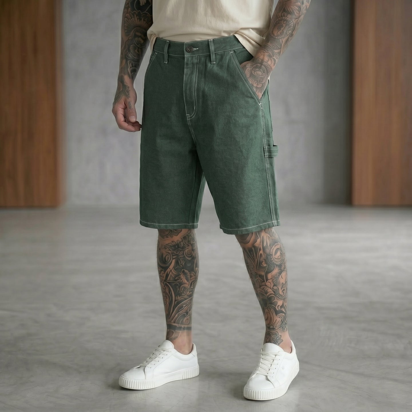 BERMUDA ONLY&SONS VERDE ART 22038343