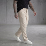 PANTALONI IMPERIAL REGULAR FIT CON PINCE E CINTURA ELASTICIZZATA ART P5441P5002