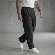 PANTALONI IMPERIAL REGULAR FIT CON PINCE E CINTURA ELASTICIZZATA ART P5441P5002
