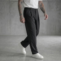 PANTALONI IMPERIAL REGULAR FIT CON PINCE E CINTURA ELASTICIZZATA ART P5441P5002