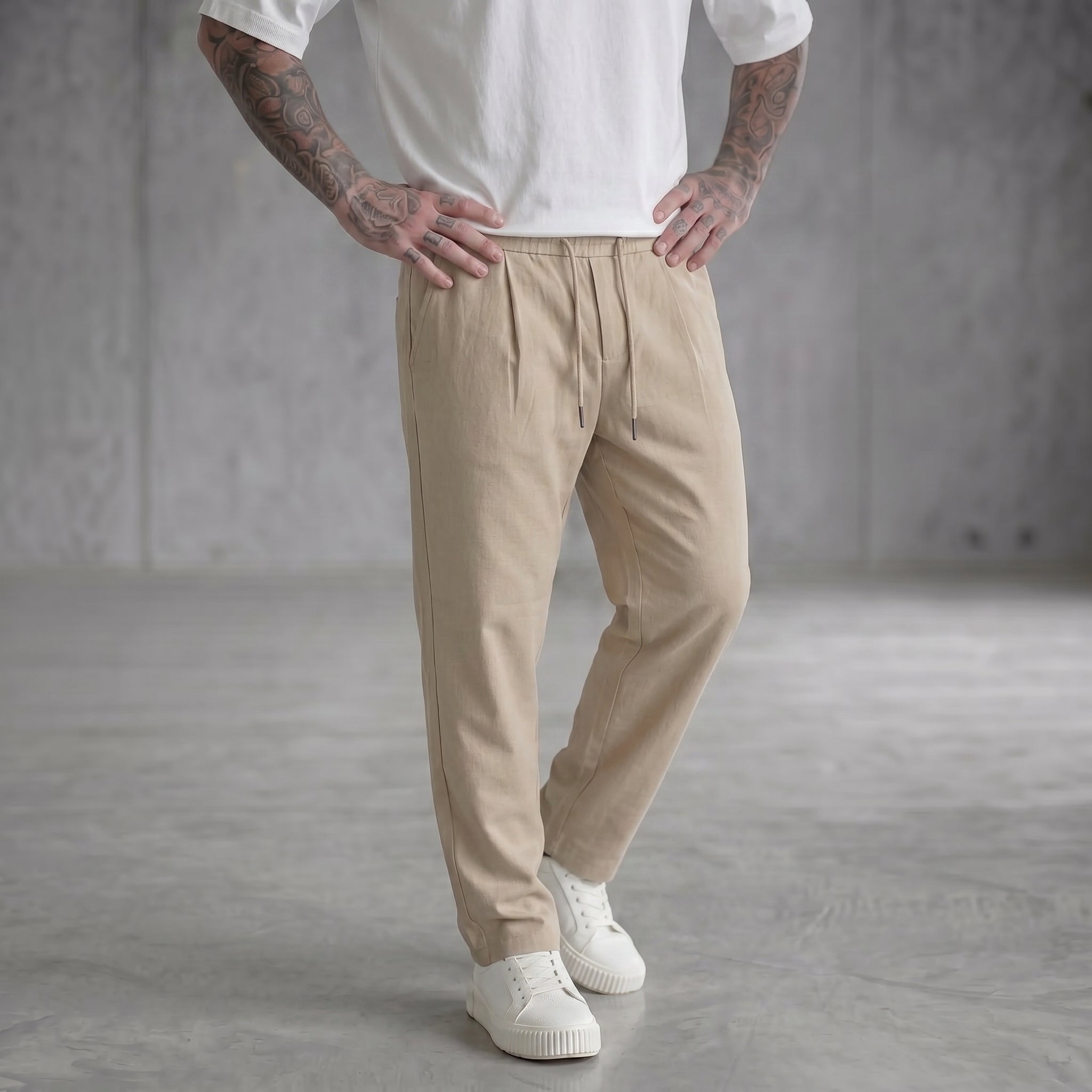 PANTALONE ONLY&SONS ONSLEO  MISTO LINO  ART.22025785