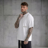 T-SHIRT NEW JOB BRAND OVER CON STAPA SUL RETRO  ART 21067 4504