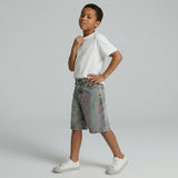BERMUDA JACK & JONES BAMBINO IRON BLACK DENIM  ART 12289305