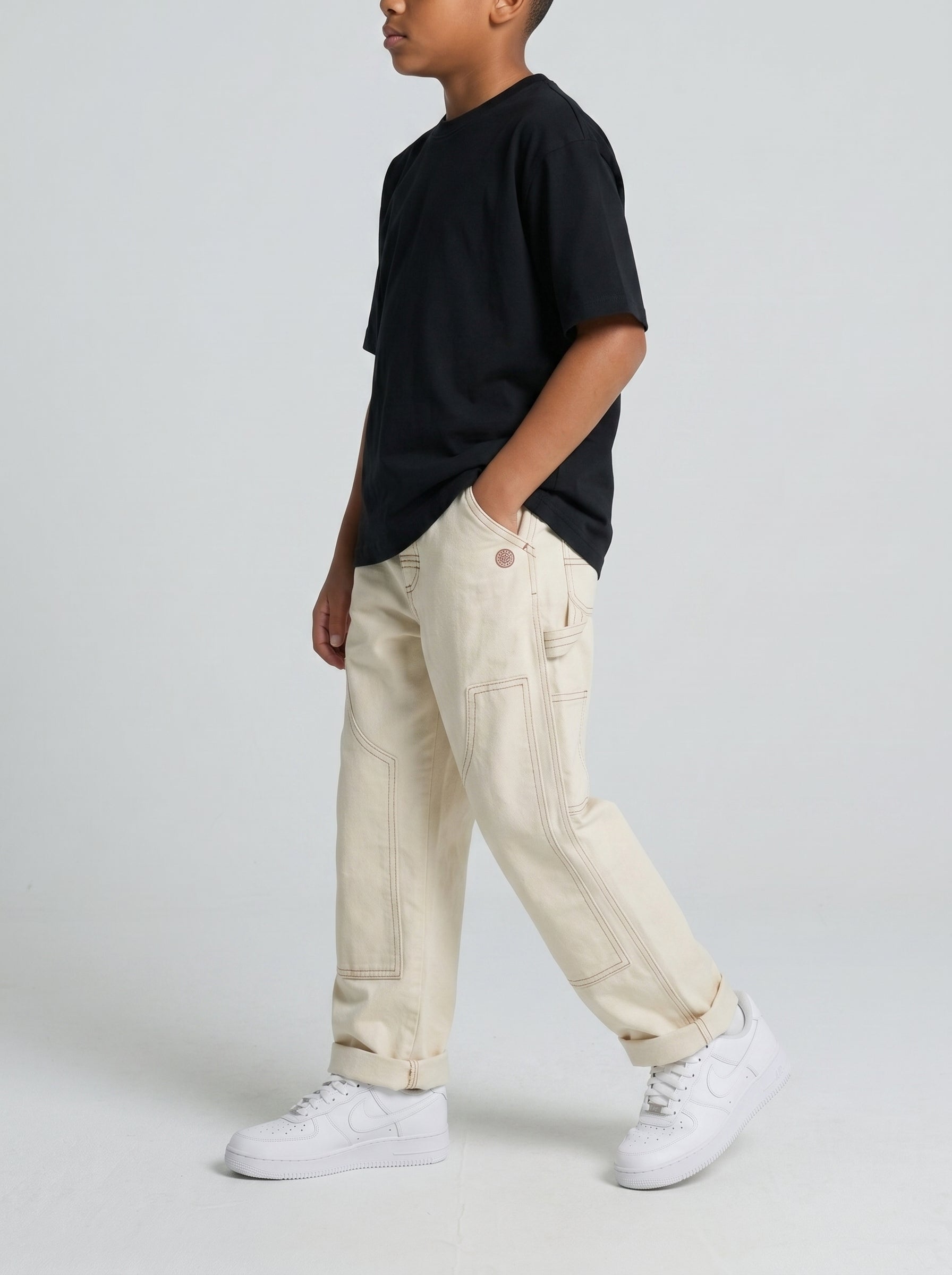 PANTALONE BERNA KIDS BAMBINO WORK PANNA ART 240163 128