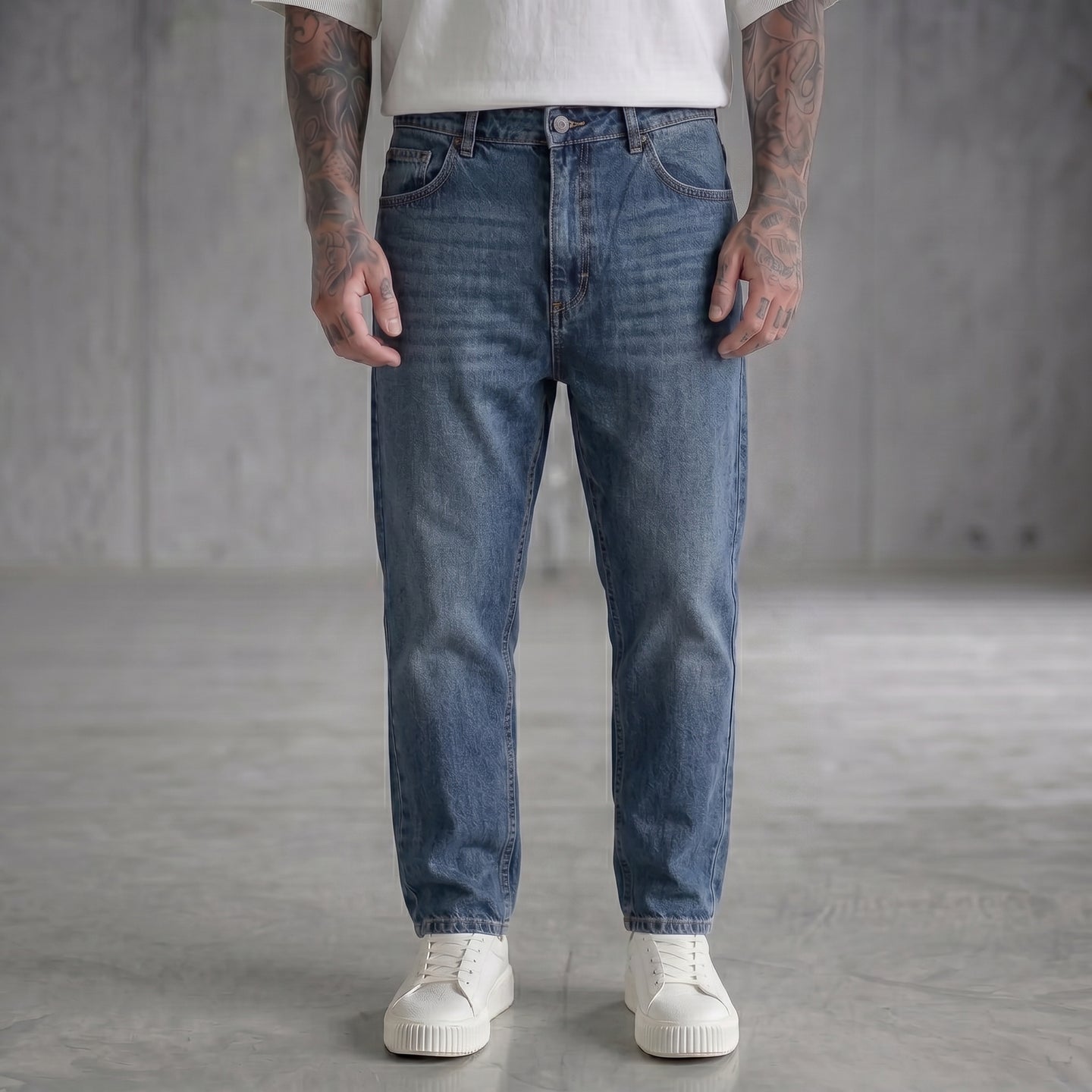 JEANS CARROT BERNA STONE WASHED  ART 261427-30 MARACANA