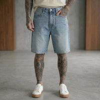 BERMUDA ONLY&SONS  MEDIUM BLUE DENIM ART 22029085