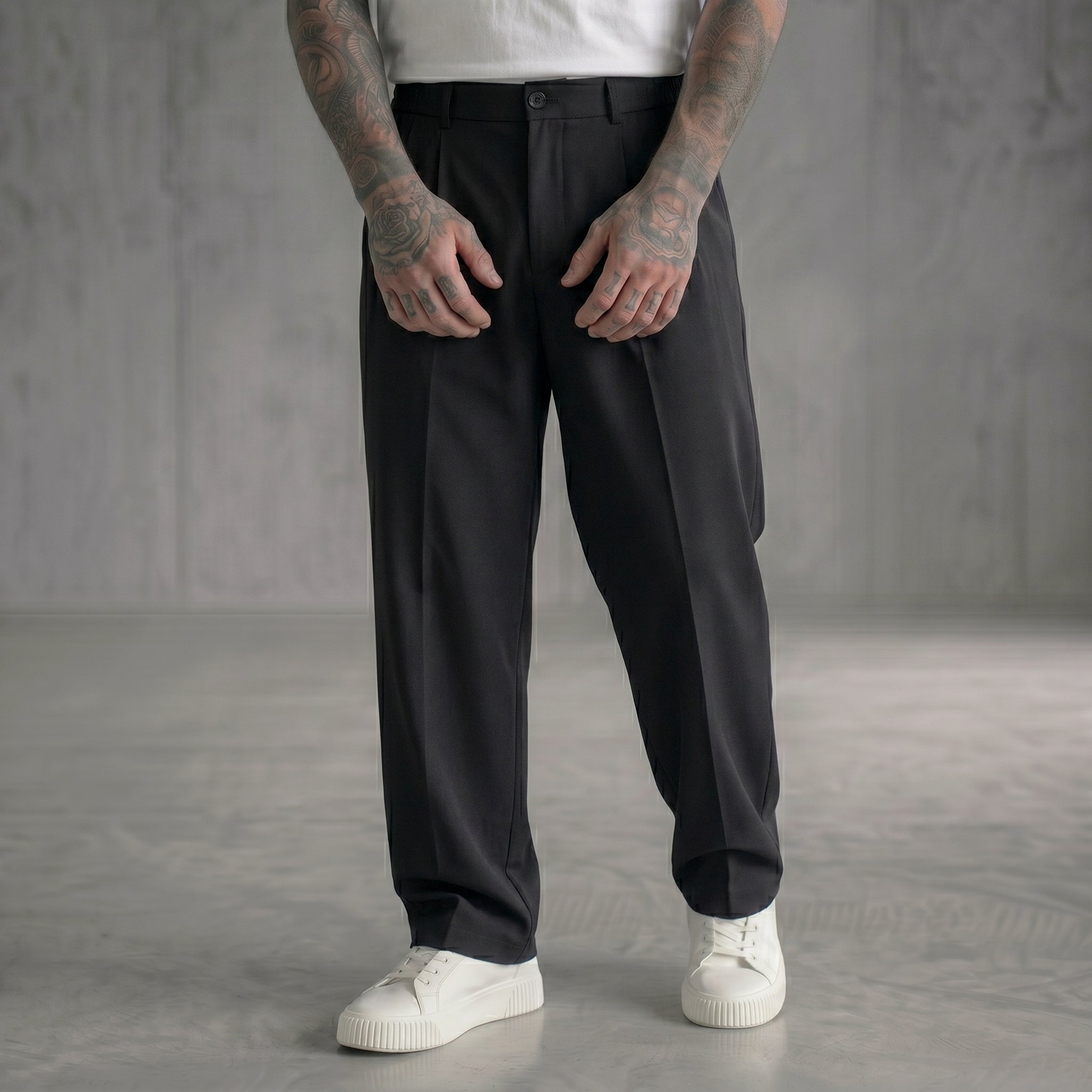 PANTALONE CON ELASTICO IN VITA - NEW JOB BRAND - ART. TREMITY  ESTI.