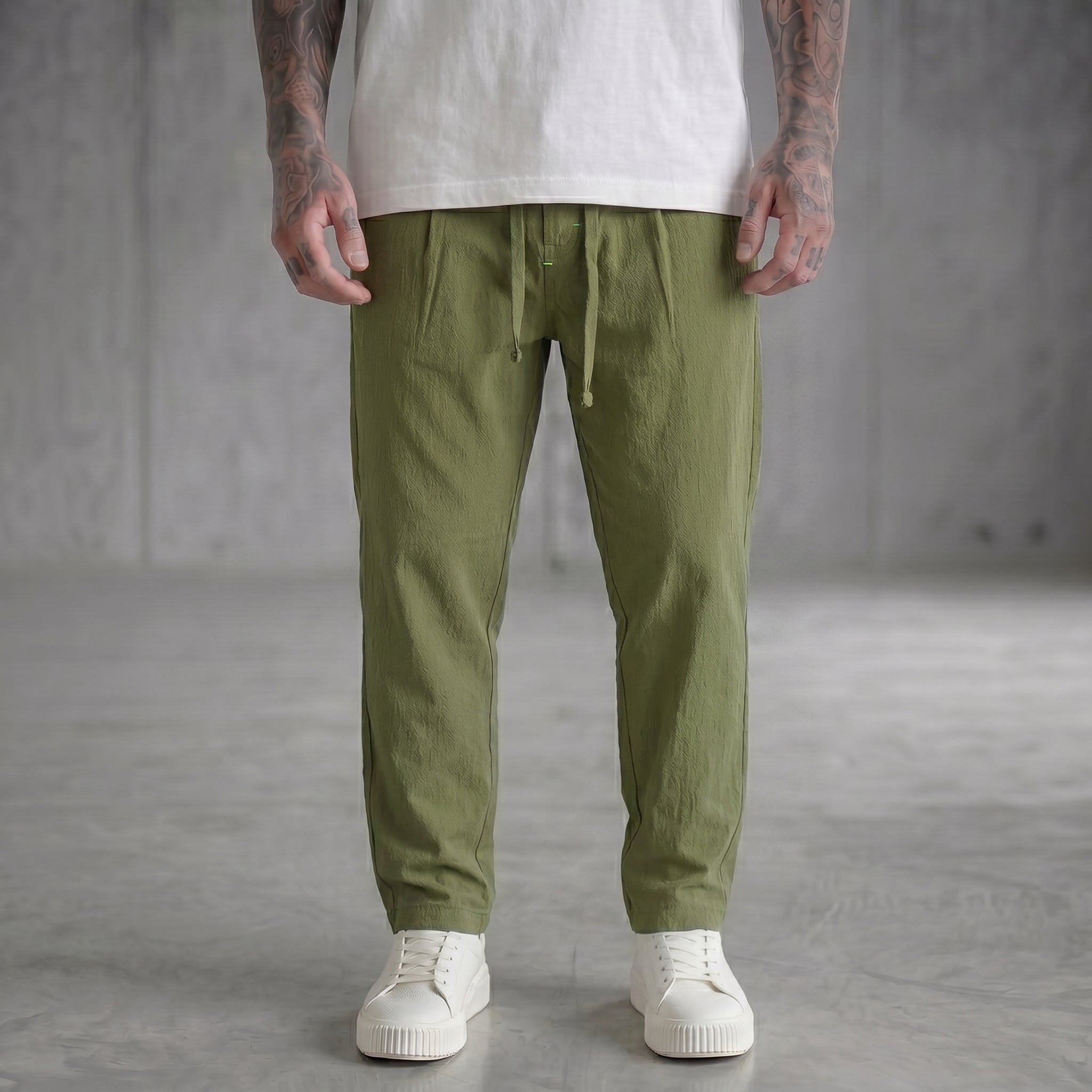 PANTALONE SEERSUCKER PIU' COLORI- BERNA - ART. 261384