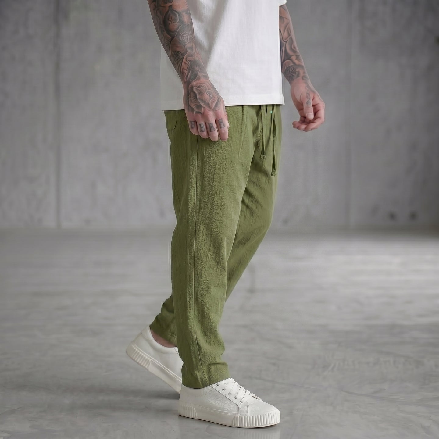 PANTALONE SEERSUCKER PIU' COLORI- BERNA - ART. 261384