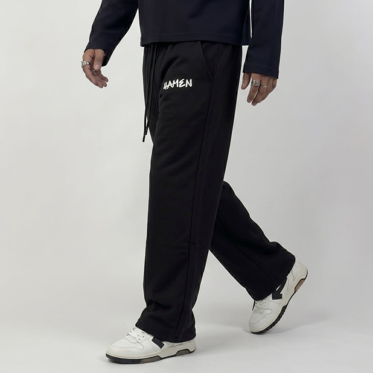 PANTALONE DI TUTA  HAMEN BASICO LOGO HAMEN PIU' COLORI