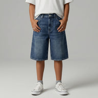BERMUDA JACK & JONES BAMBINO IRON BLUE DENIM  ART 12289331