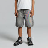 BERMUDA JACK & JONES BAMBINO IRON BLACK DENIM  ART 12289305