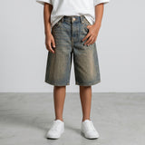 BERMUDA JACK & JONES BAMBINO ALEX SABBIATO DENIM  ART 12292021