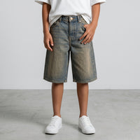BERMUDA JACK & JONES BAMBINO ALEX SABBIATO DENIM  ART 12292021