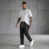 PANTALACCIO UOMO IN MISTO LINO VISCOSA  - BERNA - ART. 261226