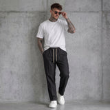 PANTALACCIO UOMO IN MISTO LINO VISCOSA  - BERNA - ART. 261226