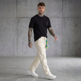 PANTALONE BERNA  STRAIGHT FIT CON MAXI PASSANTI + COLORI  ART 261283