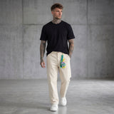PANTALONE BERNA  STRAIGHT FIT CON MAXI PASSANTI + COLORI  ART 261283