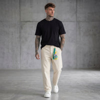 PANTALONE BERNA  STRAIGHT FIT CON MAXI PASSANTI + COLORI  ART 261283