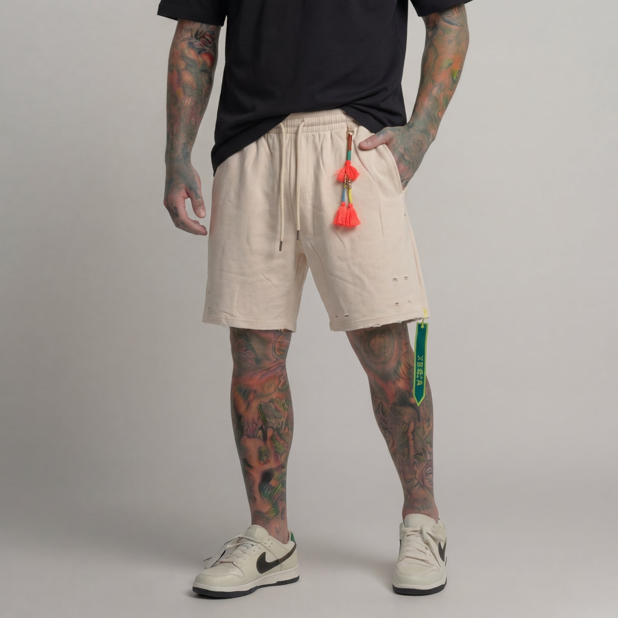 BERMUDA DESTROY BAGGY FIT PIU' COLORI - BERNA - ART.261244
